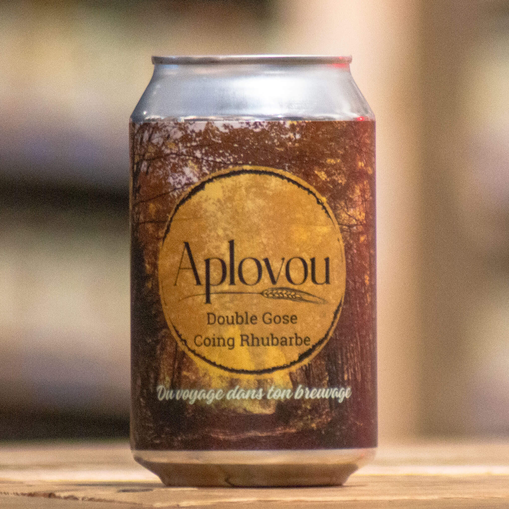 Aplovou Double Gose Coing Rhubarbe