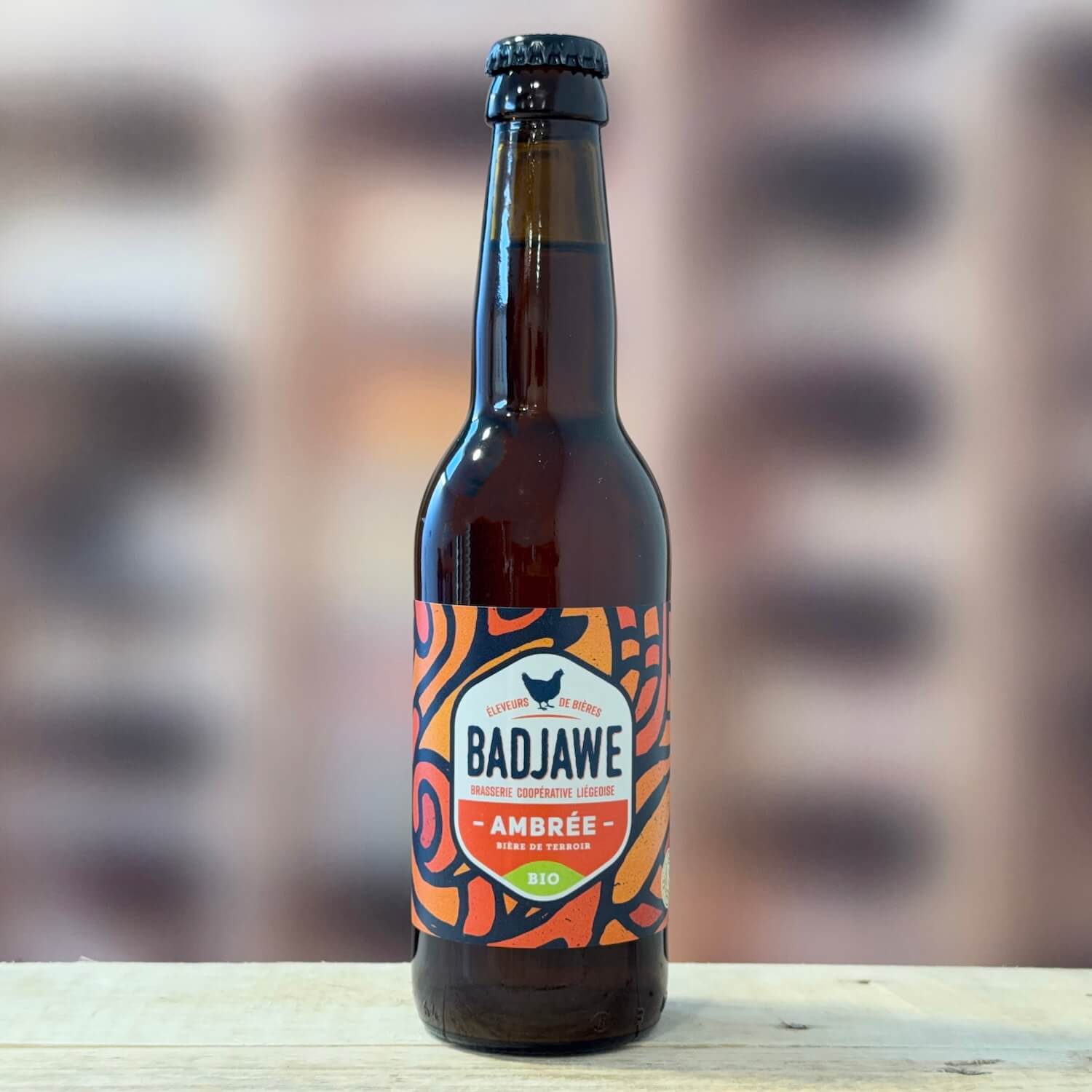 Badjawe Ambrée Brasserie Coopérative Liégeoise 