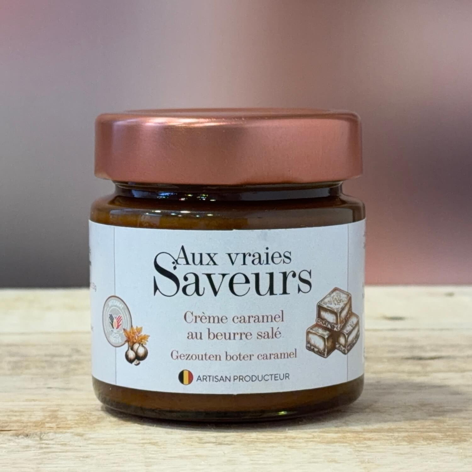 Crème caramel au beurre salé