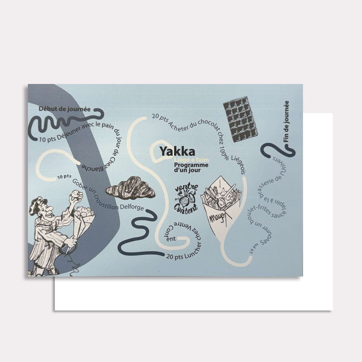 Carte Yakka – Liège à faim