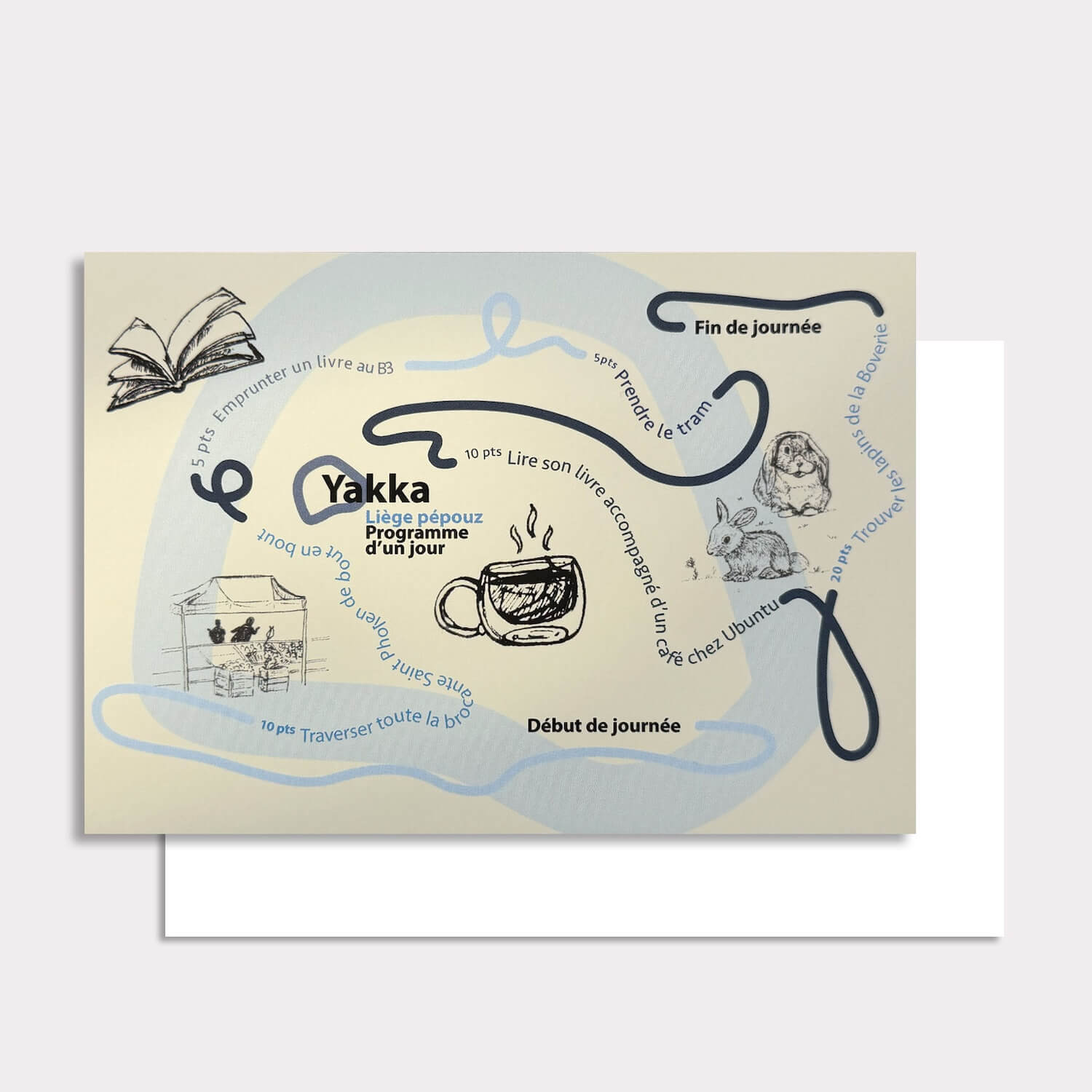 Carte Yakka – Liège pépouz